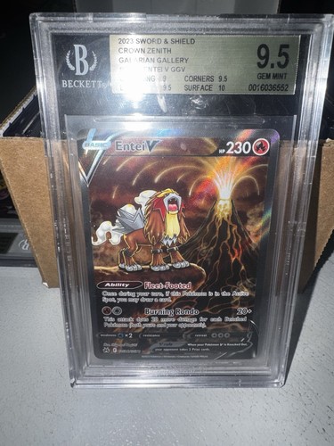 Entei V graded BGS 9.5 for sale on eBay