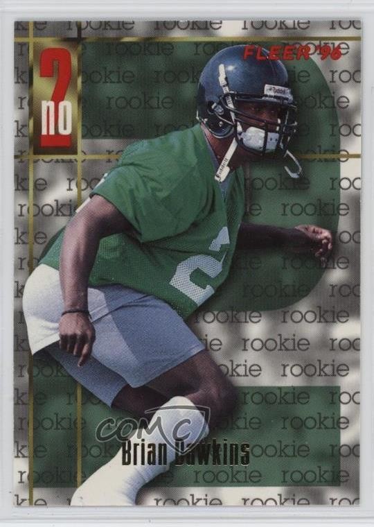1996 Fleer Rookie Brian Dawkins #150 HOF 0ji1