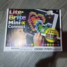 Hasbro Lite Brite Mini X Connect 179 Pieces BRAND NEW