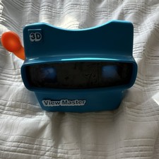 View-Master Blue 3D Viewer with Hearst Castle Reel Model 35203-9019