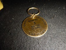 Porte-clés vintage Mabel's Whore House Las Vegas demander Carole ton or