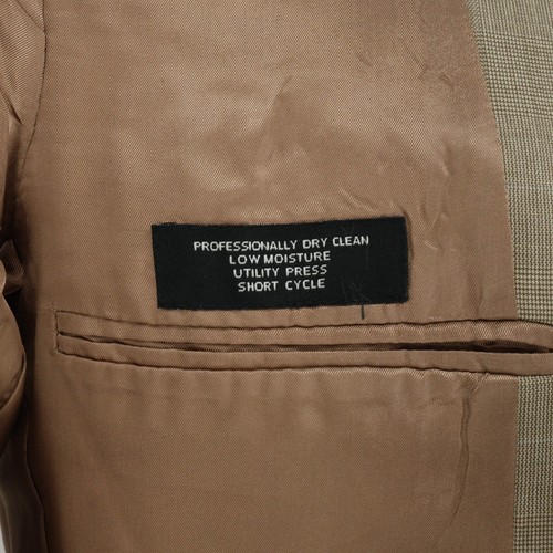 Manteau de sport homme Jos A Bank 38S beige laine cachemire doublé GlenPlaid veste blazer - Photo 14/18