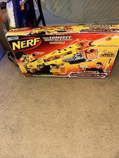 2006 Hasbro NERF N-Strike Longshot CS-6 Yellow Toy Blaster 61983 - New 