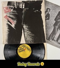 The Rolling Stones-Sticky Fingers 1st UK  *TML* Press *Half Moon* A4/B3. VG+/VG+