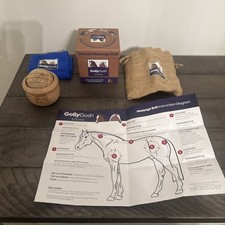 Golly Gosh Deluxe Equine Wooden Massage Ball for Horses. NIB/ Morris Foundation!