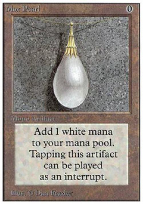Mox Pearl - Medium Play MTG Unlimited