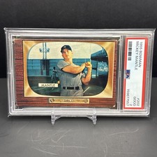 Mickey Mantle 1955 Bowman Baseball #202 PSA 2 New York Yankees Vintage KS5