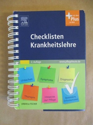 Checklisten Krankheitslehre Becker, Dr. Petra und Dr. Maria-Anna Schoppmeyer: