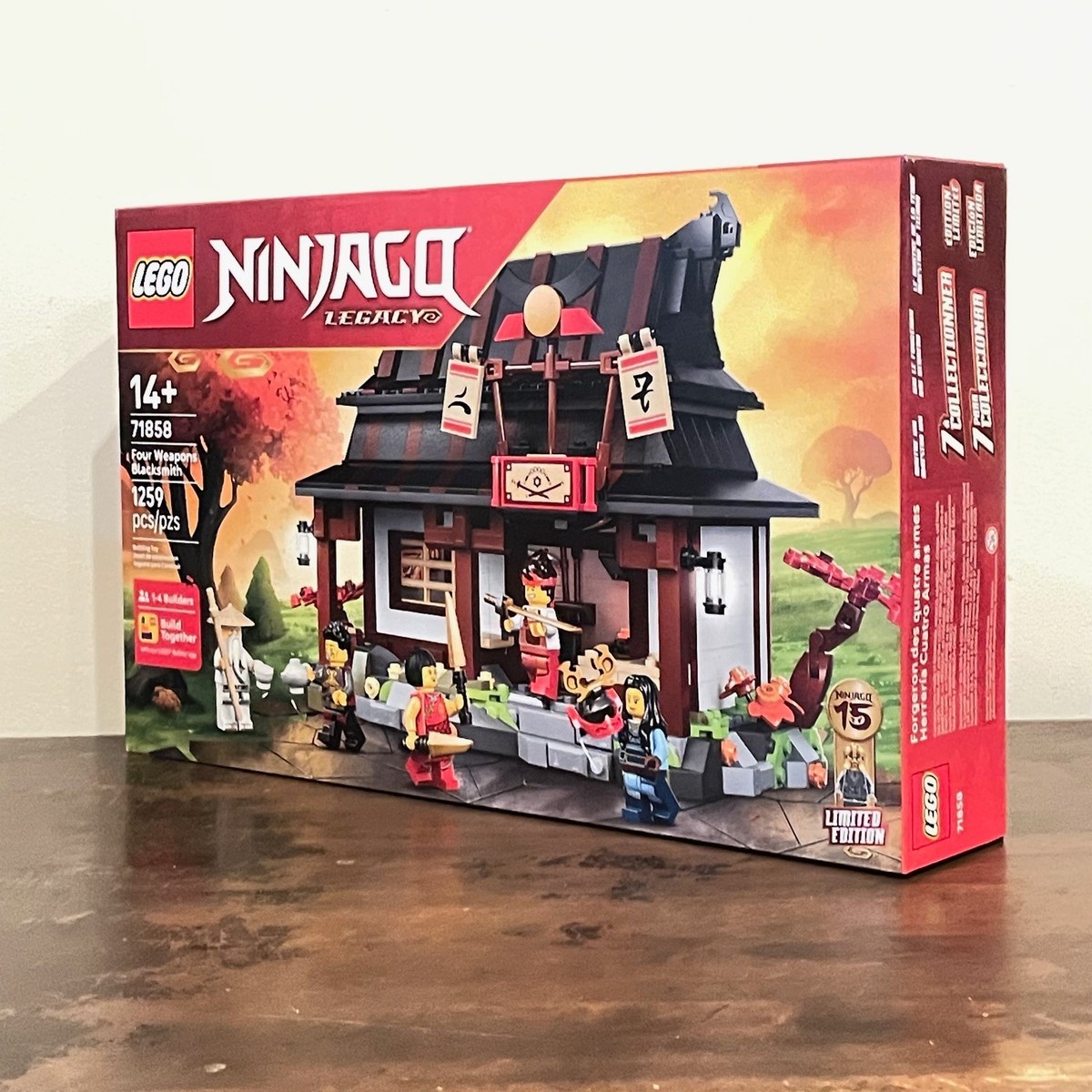 こぐまshop LEGO 71858 NINJAGO Four Weapons Blacksmith 15th Anniversary NIB in