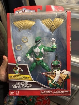 Power Rangers Super Megaforce Armored Mighty Morphin Green Ranger Action Figure