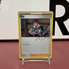Pokémon TCG Hop Trainer Crown Zenith 133/159 Holo Rare Autographed English