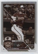 2023 Topps Chrome Sepia Refractor Kyle Stowers #194 14ll