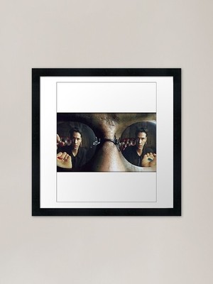 Matrix Morpheus Neo Red Pill Blue P Gerahmtes Wandbild Poster Leinwanddruck Bild