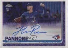 2019 Topps Chrome Rookie Purple Refractor 4/250 Thomas Pannone #RA-TP Auto u6m