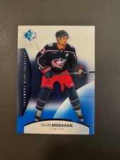 2025-26 SP Authentic Blue Sean Monahan Blue Jackets