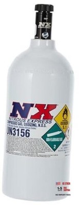 Nitrous Express 11025 Nitrous Bottle with Motorcycle Valve - 2.5 lbs.