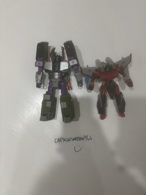 Transformers Legacy Evolution Armada Megatron, Starscream  95 % Complete