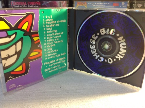 BIG HUNK O' CHEESE S/T HEAVY METAL CD '92 JACK RECORDS OG INFECTIOUS GROOVES OOP - Picture 2 of 4