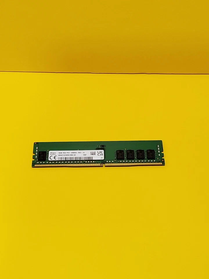 SK Hynix 16GB (1x16GB) PC4-3200AA Server Memory HMAG74EXNRA199N AD 2307 - Image 3 of 3