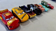 Disney Pixar Cars Diecast Lot of 8 1:55 Vehicles Lightning McQueen Mater