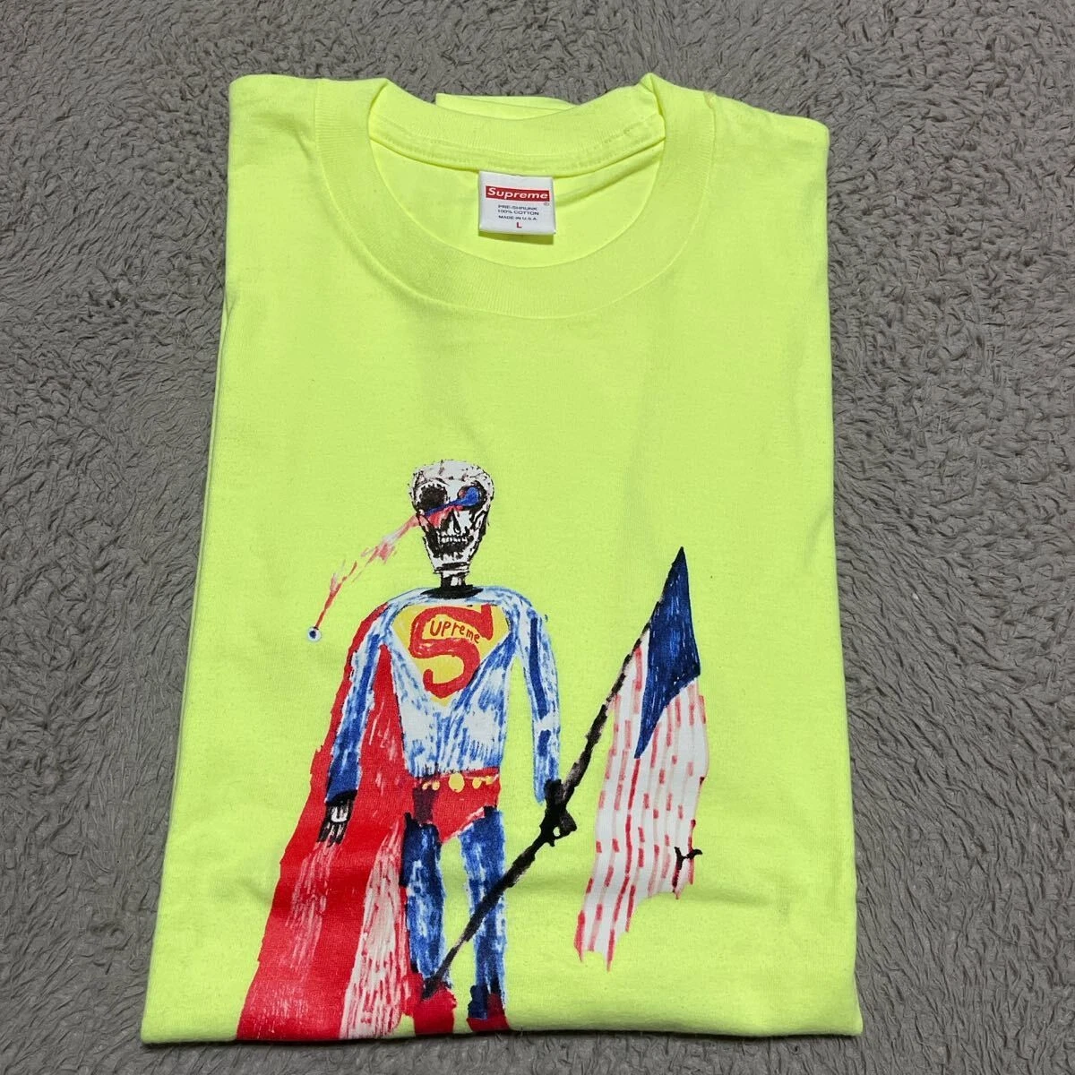 Tee shirt 21ss Supreme Squelette L
