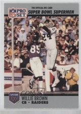 1990 Pro Super Bowl XXV Silver Anniversary Box Set Willie Brown #102 HOF 1p37