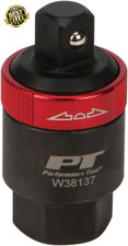 W38137 3/8-Inch Drive Ratcheting Adapter,Black