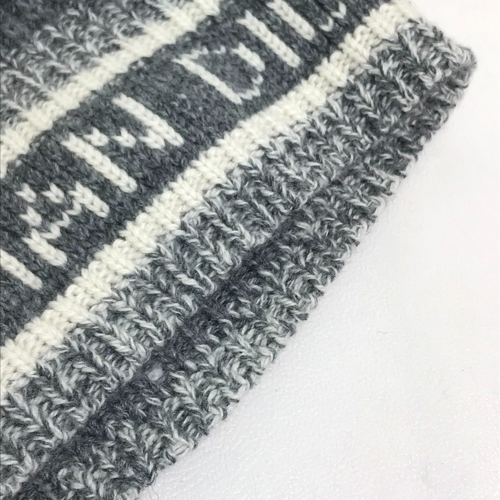 Christian Dior logo D-White Hat beanie Knit hat Wool / Cashmere