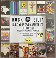 $1 & UP PUNK ALTERNATIVE GRUNGE BUILD YR CASS...