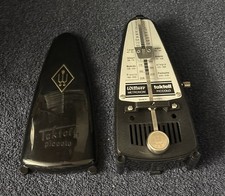 Vintage Wittner Metronome Taktell Piccolo Germany Black Body Tested Works