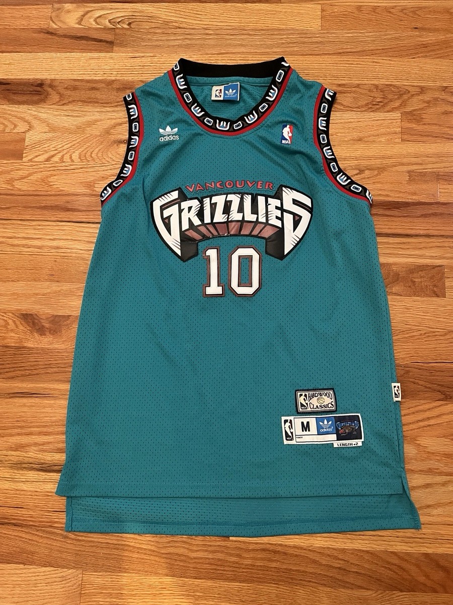 Mike Bibby #10 Vancouver Grizzlies Stitched Teal Adidas NBA Jersey