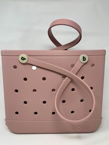 Original Bogg Bag Blush Large Tote 19X15X9.5 W/ 1 Clear Accessory Bag Included - Picture 8 of 20