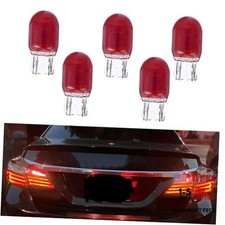 5PCS 7443 Bulb, Tail Light Bulb, T20 1891/7443 12V 21/5W Automotive Red