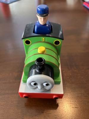 TOMY Thomas & Friends Percy Green Plastic Train Engine Toy (2004)