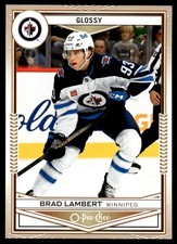 2024-25 Upper Deck O-Pee-Chee Glossy Brad Lambert Rookie Winnipeg Jets #OPC-32