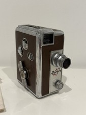 Revere 8 Model 40 8mm Motion Film Cine Camera + Raptar 13mm 2.5 D MtLens Working