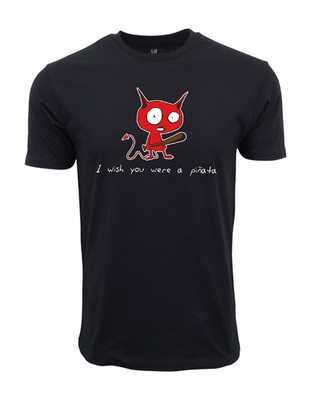 I Wish You Were A Pinata Graphic T shirt