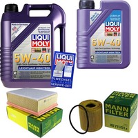 Inspektionspaket 6L Liqui Moly 5W-40 FüR Peugeot 307 Break 2.0 Hdi 135 CitroëN