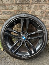 BMW 461M Alloy Wheel Black M Sport 18” Alloy 1 Series F20 F21 Genuine 7846785