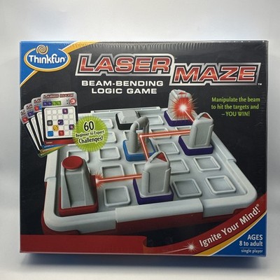 ThinkFun LASER MAZE Beam Bending LOGIC Board Game 60 Challenges FACTORY SEALED