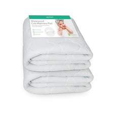 Newton Baby Waterproof Crib Mattress Pad  Ultra-Breathable Quilted Layer for...