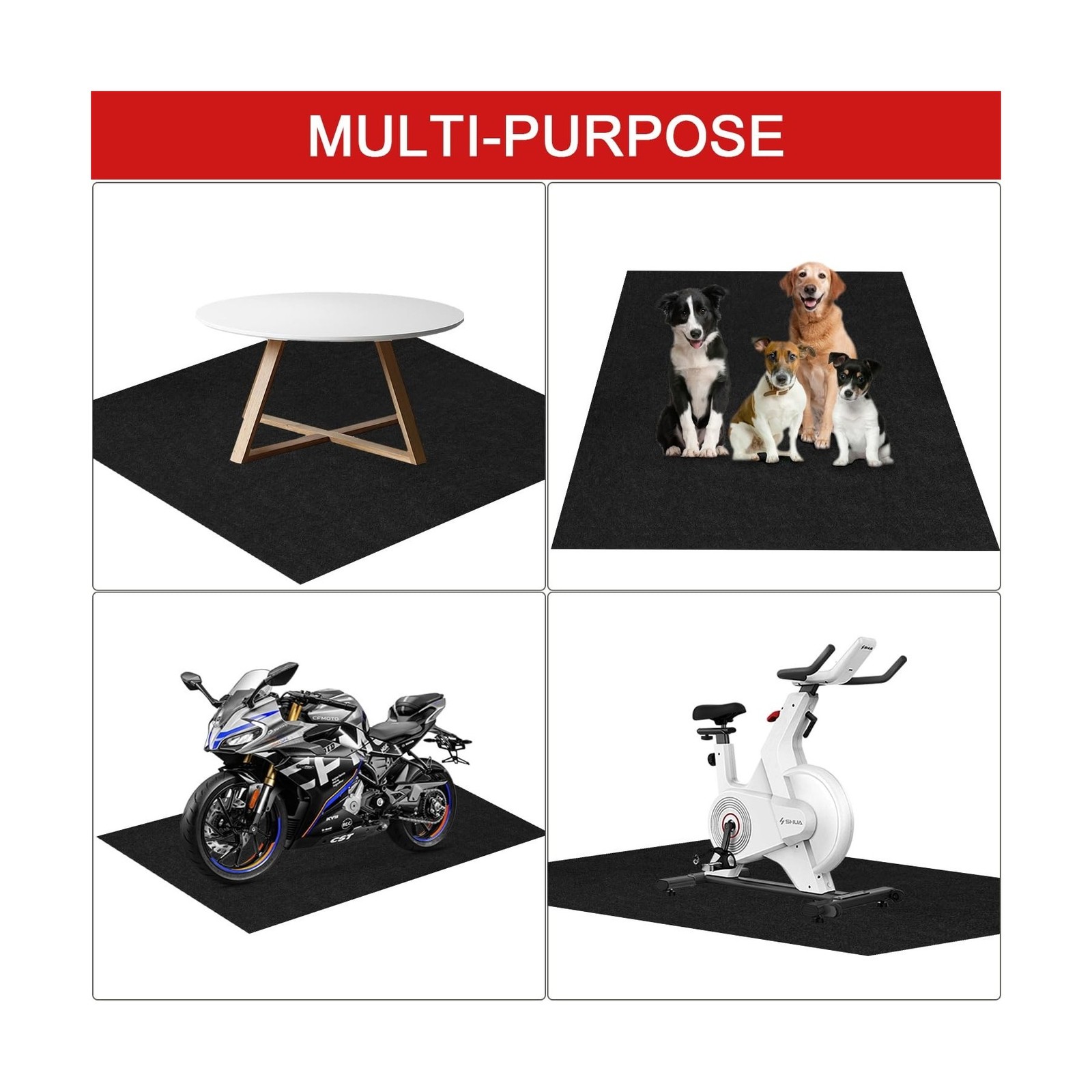 Golener Oil Spill Mat - Garage Floor Mat, Absorbent Oil Pad, Premium Maintena...