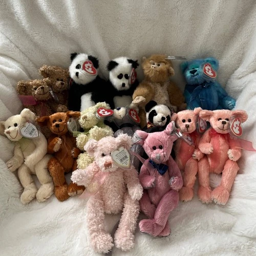 Lot of 15 Ty Attic Treasures Collection with Tags Vintage Beanie Babies 1993