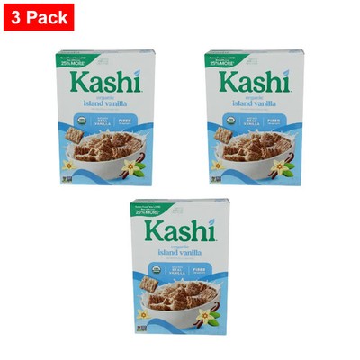 Kashi Organic Island Vanilla Cereal 18 oz  - 3 Packs