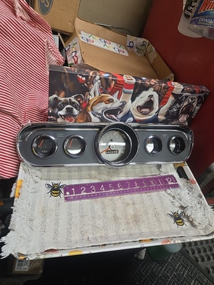 #ad REBUILT FACTORY ORIGINAL 1966 FORD MUSTANG GT INSTRUMENT GAUGE CLUSTER $289.95