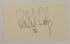 Robert Culp Autograph on 3 x 5 index card - Robert Culp Autograph on 3 x 5 index card -