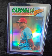 2026 Topps Heritage - Willson Contreras #156 Chrome Refractor