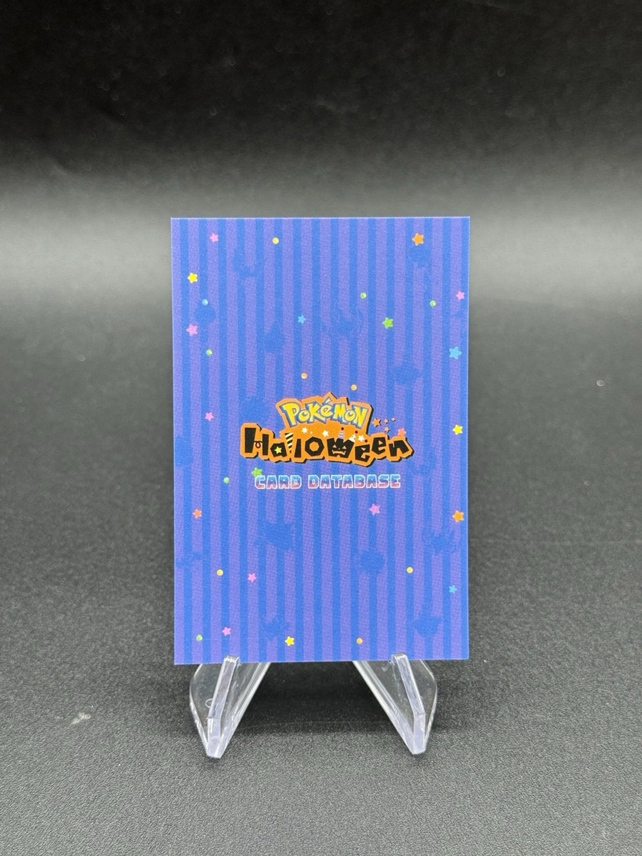 Pikachu Costume Cracked Ice Pokemon Halloween Database Card 64 Peru Us  Seller