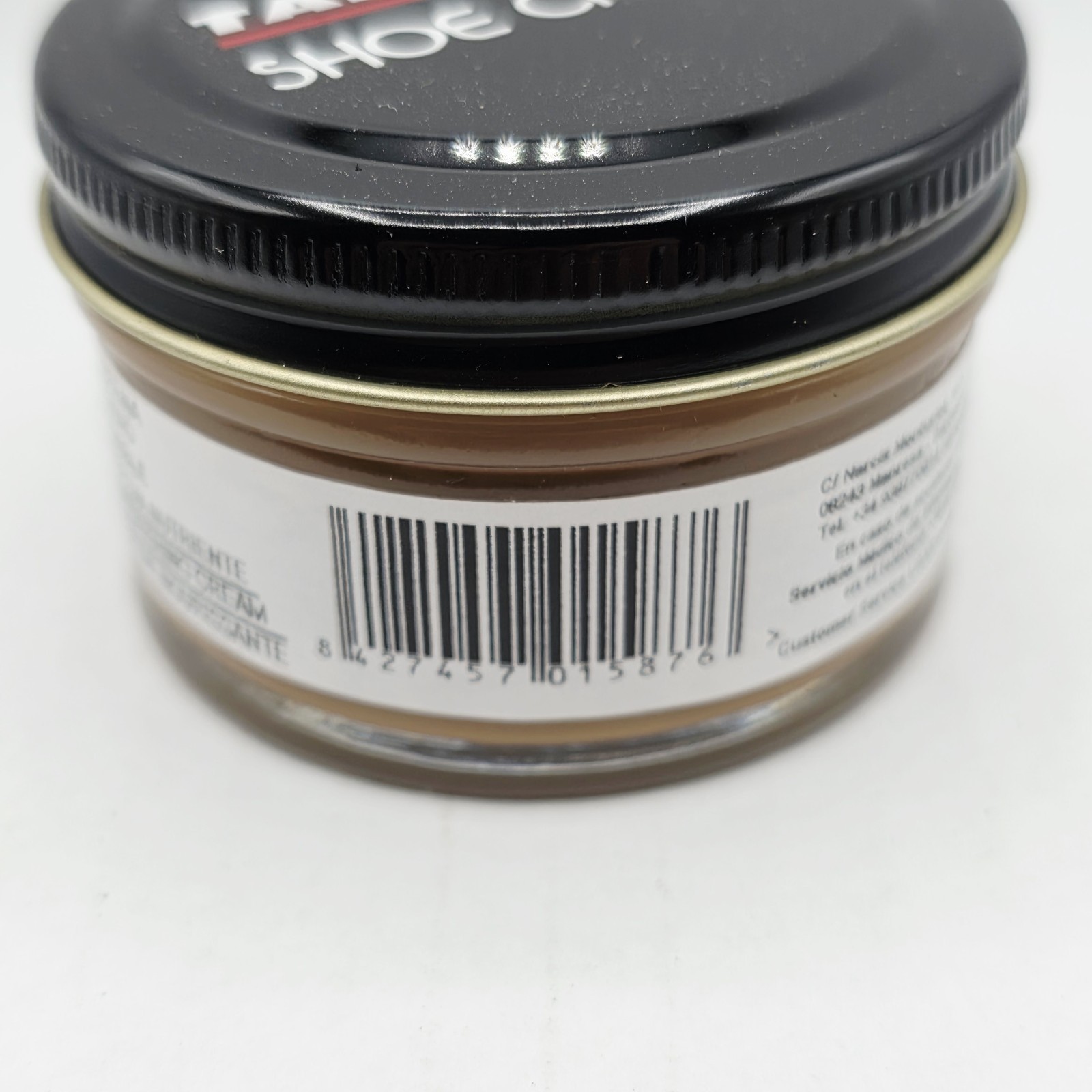 Tarrago Shoe Polish # 112 Sand Cream Leather Protector 1.76 oz. 50ml Boot