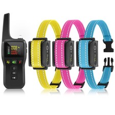 Bark and Shock Collar Combo, Dog Bark Collar for Large Dogs, Auto Bark Collar...